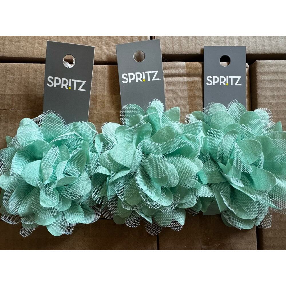 24 Count Spritz Brand Gift Bows- Aqua/Turquoise Color